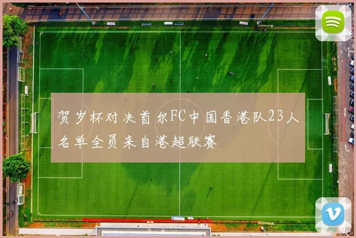贺岁杯对决首尔FC中国香港队23人名单全员来自港超联赛